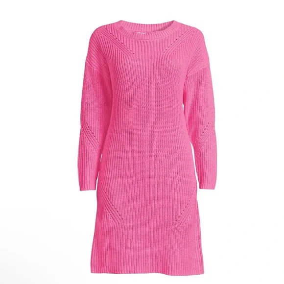 NWT Women's Shaker Knit Sweater Dress, Size: XXXL (22) - Picture 2 of 5